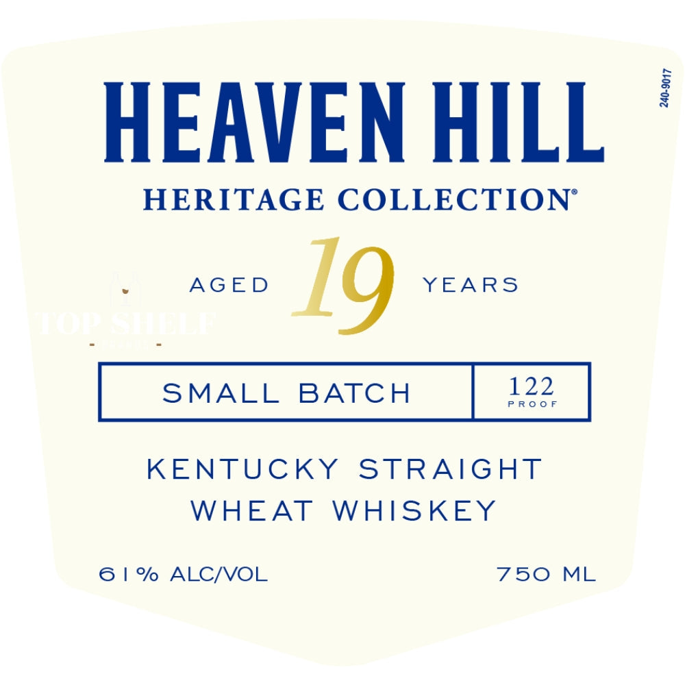 Heaven Hill Heritage Collection 19 Year Old 2025 Release Wheat Whiskey Heaven Hill Distillery 