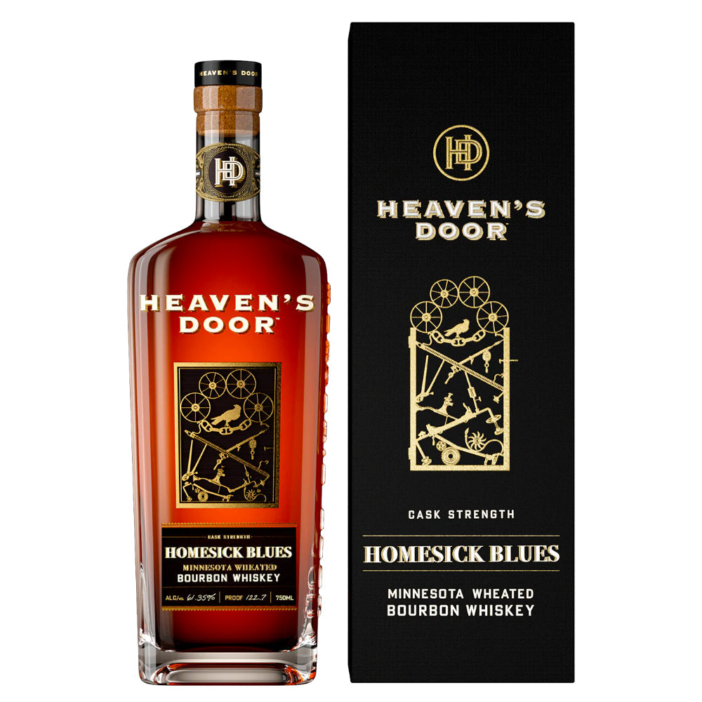 Heaven’s Door Homesick Blues Minnesota Wheated Bourbon Bourbon Heaven's Door Whiskey 