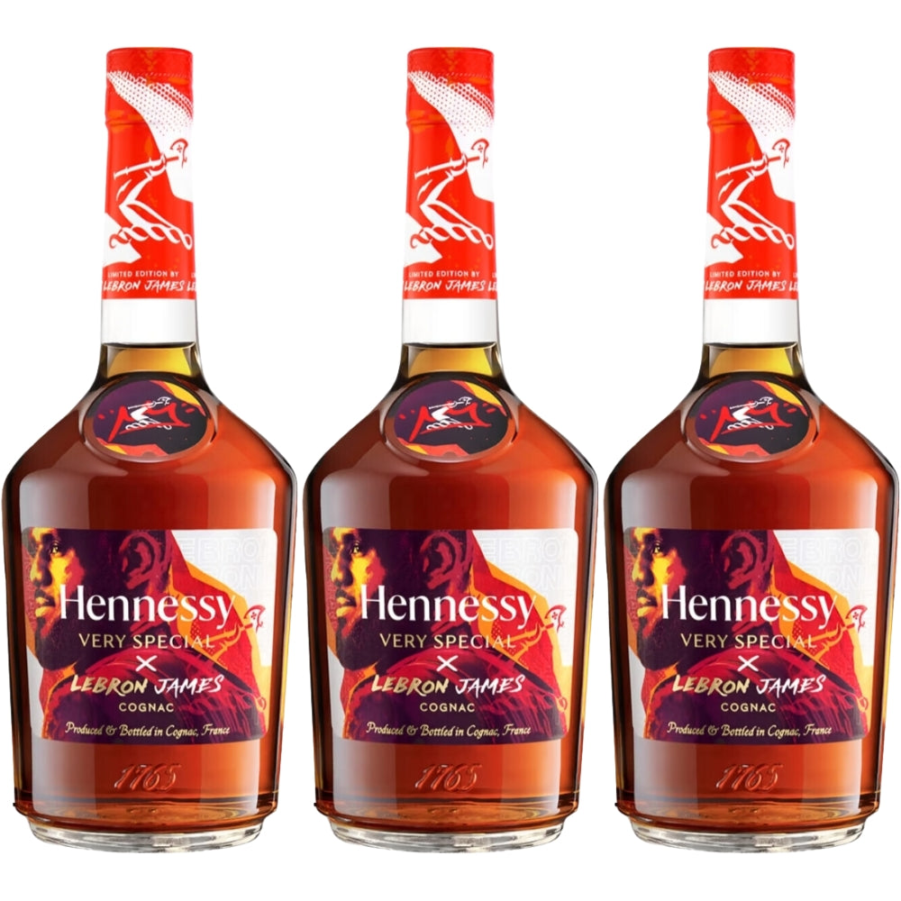 Hennessy VS X Lebron James Limited Edition Cognac 3pk Cognac Hennessy 