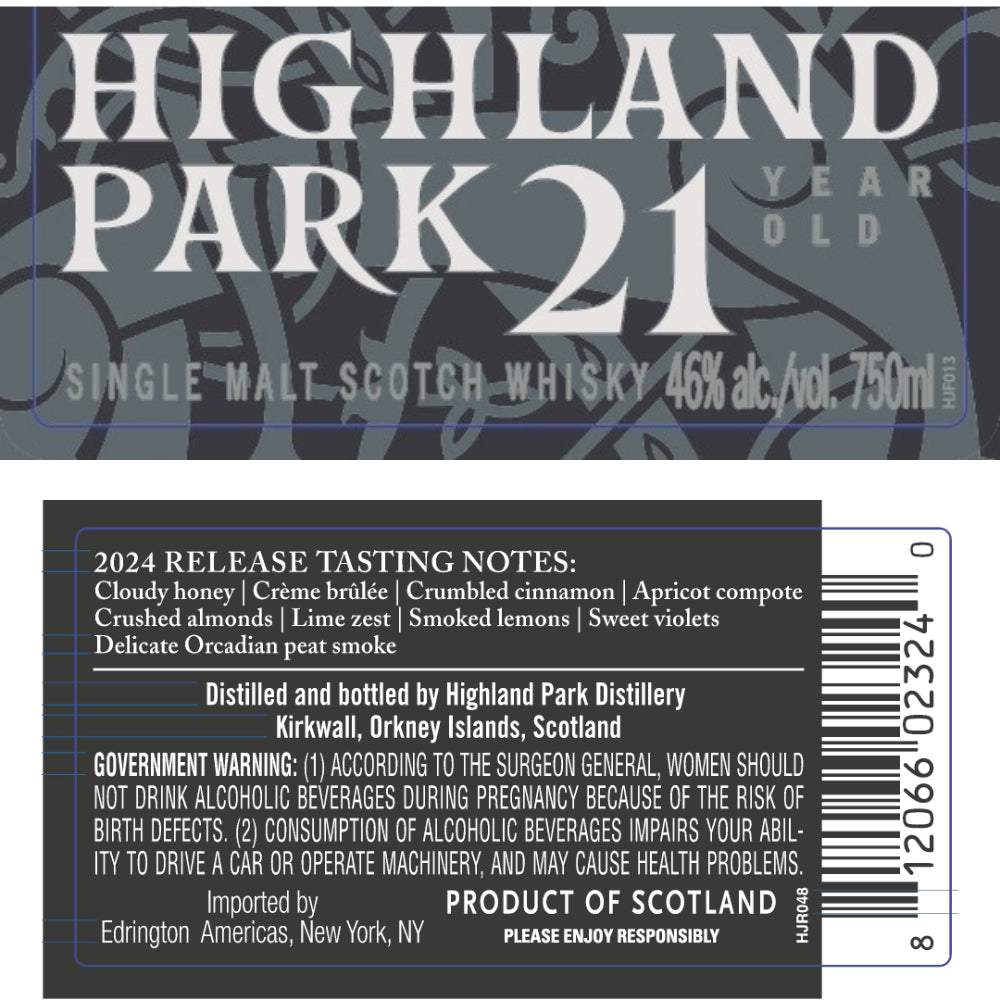 Highland Park 21 Year Old 2024 Release
