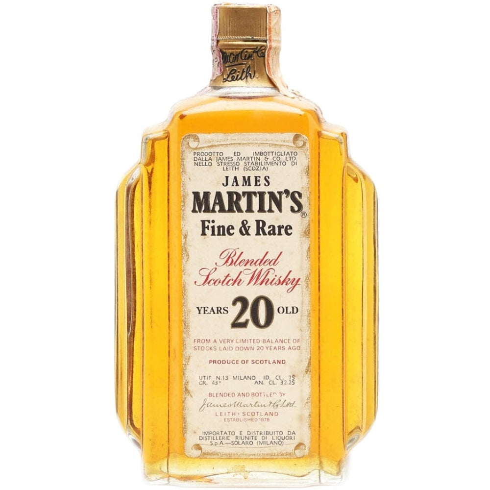 James Martin's Fine & Rare 20 Year Old Blended Scotch Whisky Scotch Whisky James Martin's 