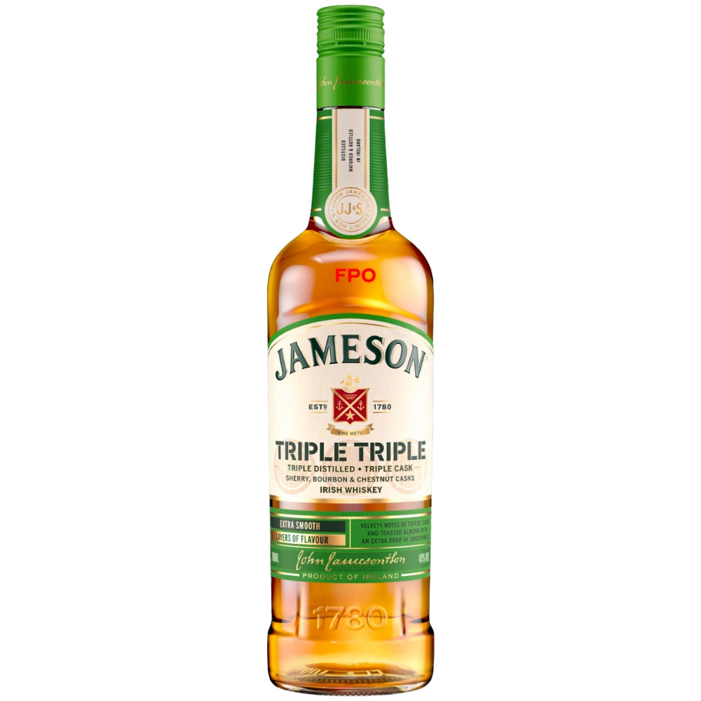 Jameson Triple Triple Irish Whiskey Irish Whiskey jameson 