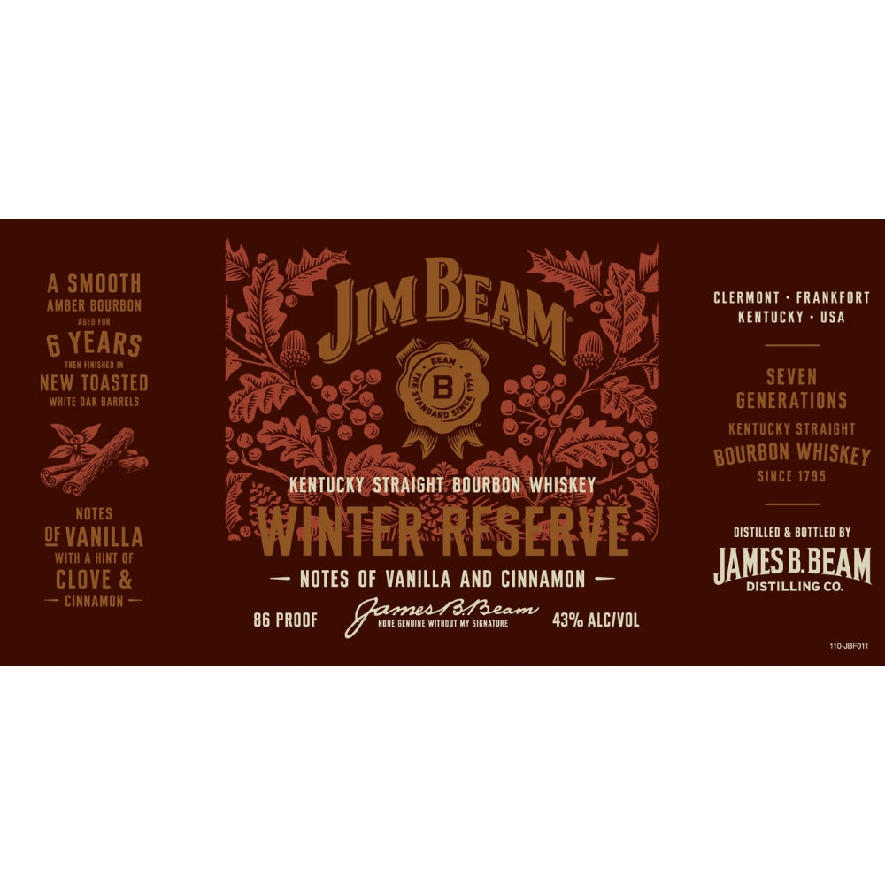 Jim Beam Winter Reserve Bourbon Bourbon Jim Beam 