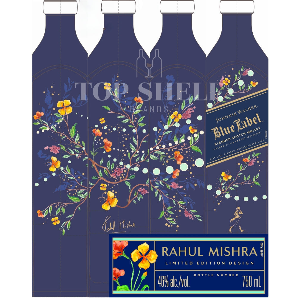 Johnnie Walker Blue Label X Rahul Mishra Limited Edition Scotch Johnnie Walker 