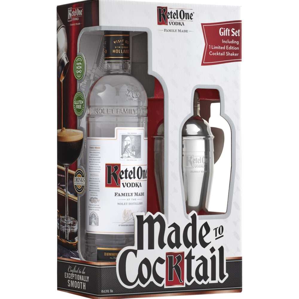 Ketel One Vodka W/Shaker Gift Set Vodka Ketel One 