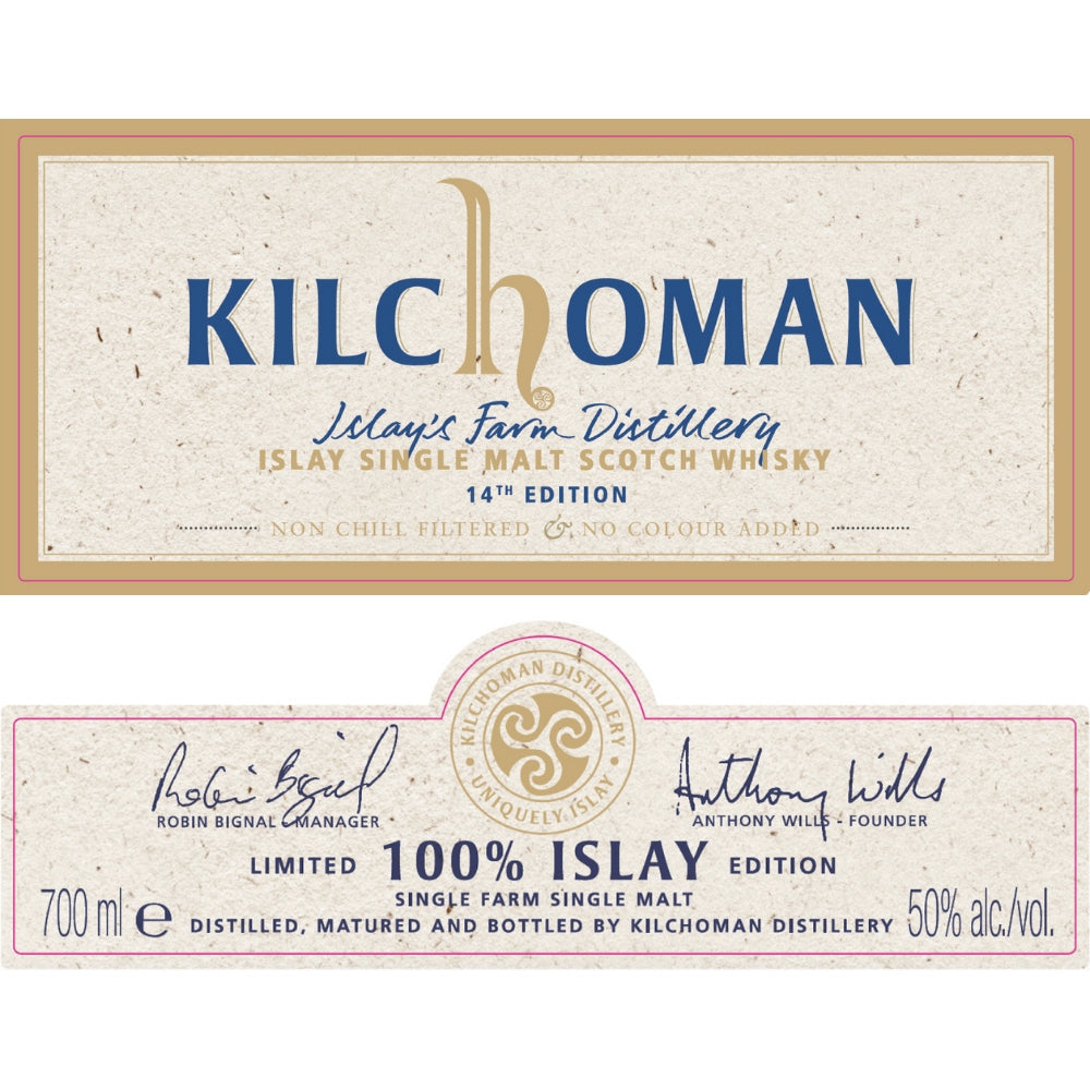 Kilchoman 100% Islay 14th Edition Scotch Kilchoman 