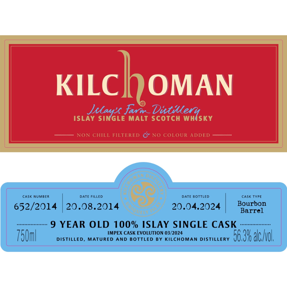 Kilchoman 9 Year Old ImpEx Cask Evolution 03/2024 Scotch Kilchoman 