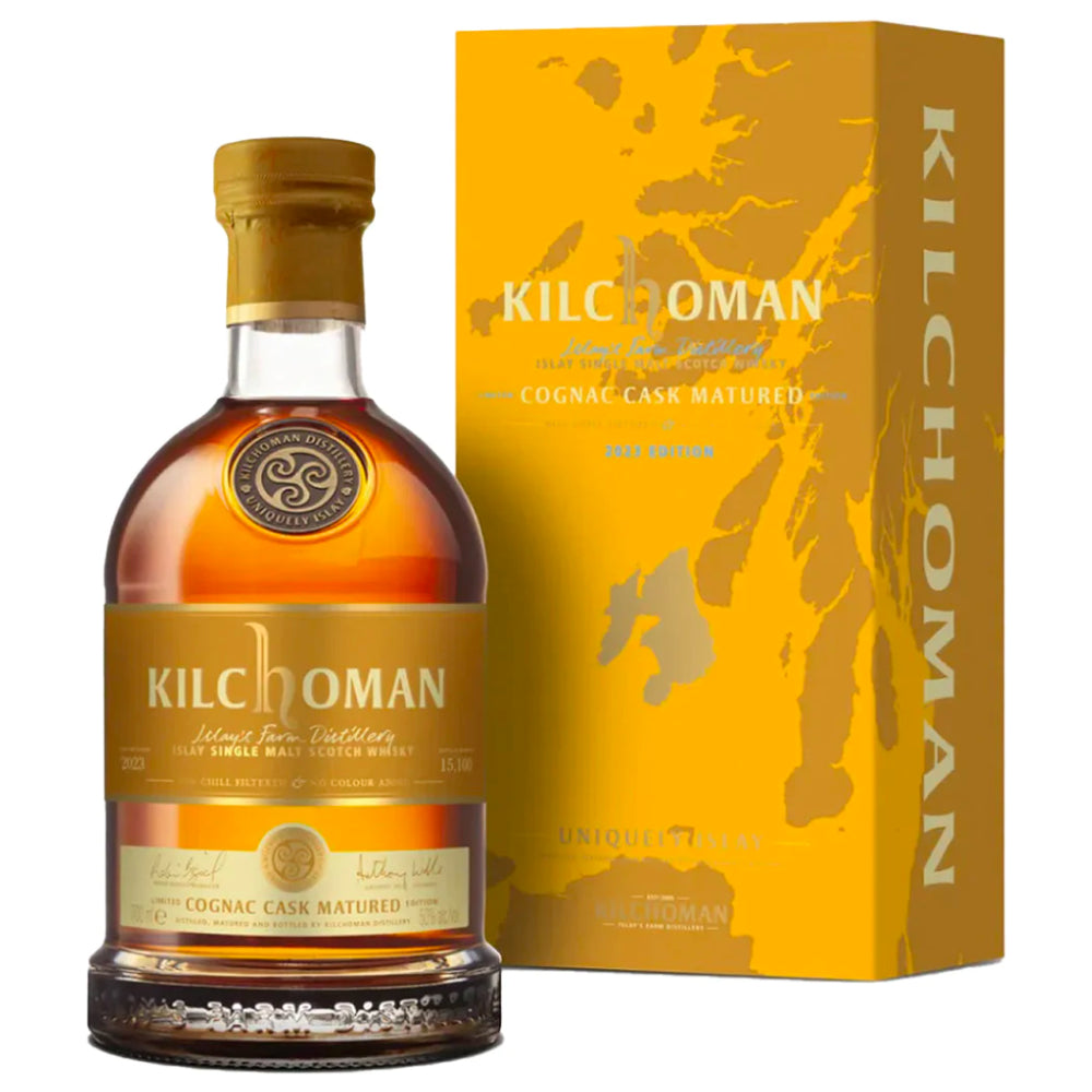 Kilchoman Cognac Cask Matured 2023 Limited Edition Scotch Kilchoman 