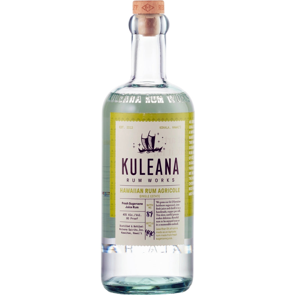 Kuleana Rum Works Hawiian Rum Agricole Rum Kuleana Rum Works 