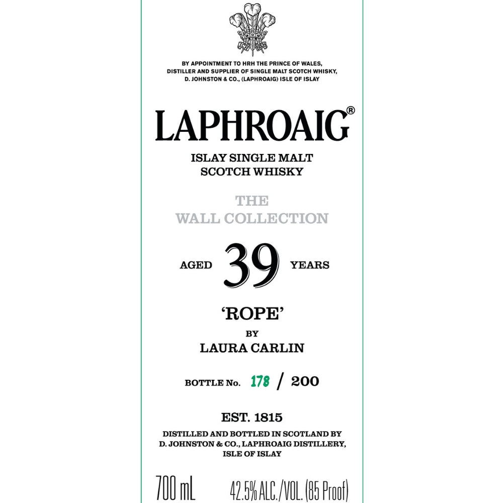 Laphroaig The Wall Collection: Rope Edition Scotch Laphroaig 
