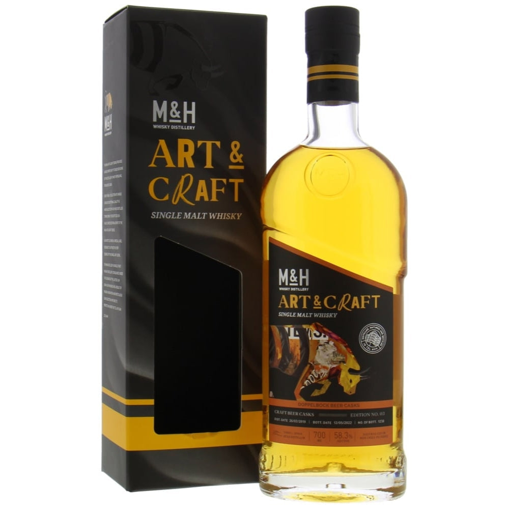 M&H Art & Craft Doppel Bock Whisky Israeli Whisky M&H Distillery 