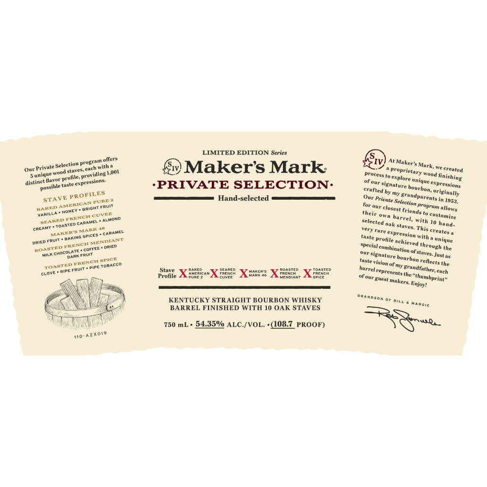 Maker’s Mark Private Selection Limited Edition Series