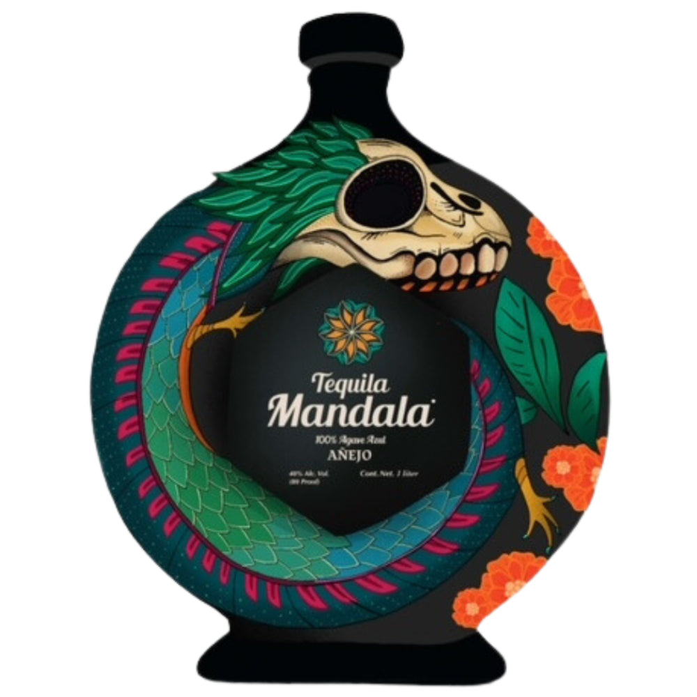 Mandala Anejo Dia De Los Muertos 2023 Edition 1 Liter Tequila Tequila Mandala 