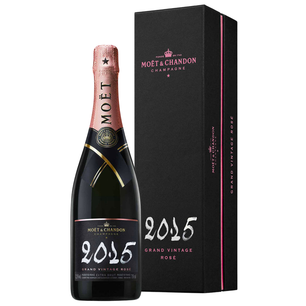 Moët & Chandon 2015 Grand Vintage Rose Extra Brut Gift Box Champagne Moët & Chandon 
