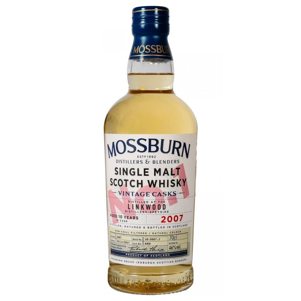 Mossburn No. 1 Linkwood Distillery Single Malt Scotch Whisky