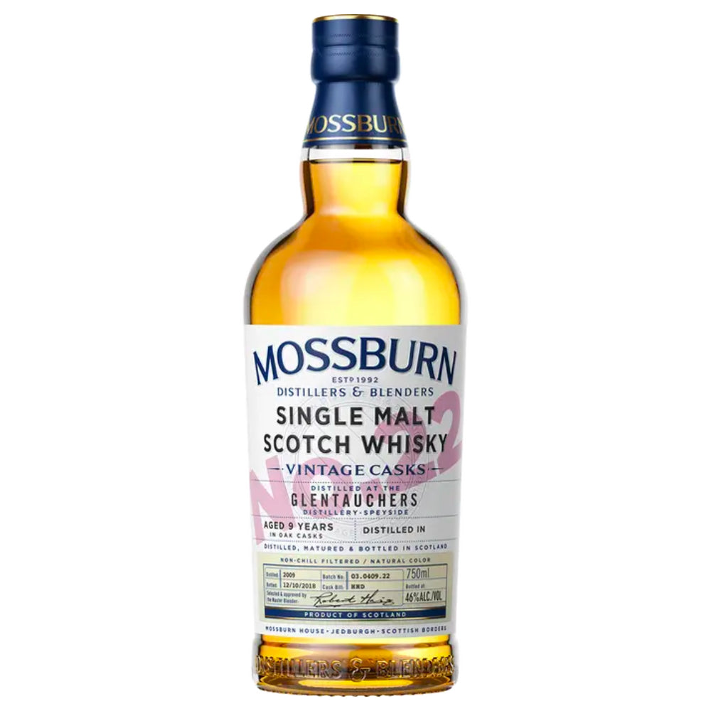 Mossburn No. 22 Glentauchers Distillery Single Malt Scotch Whisky