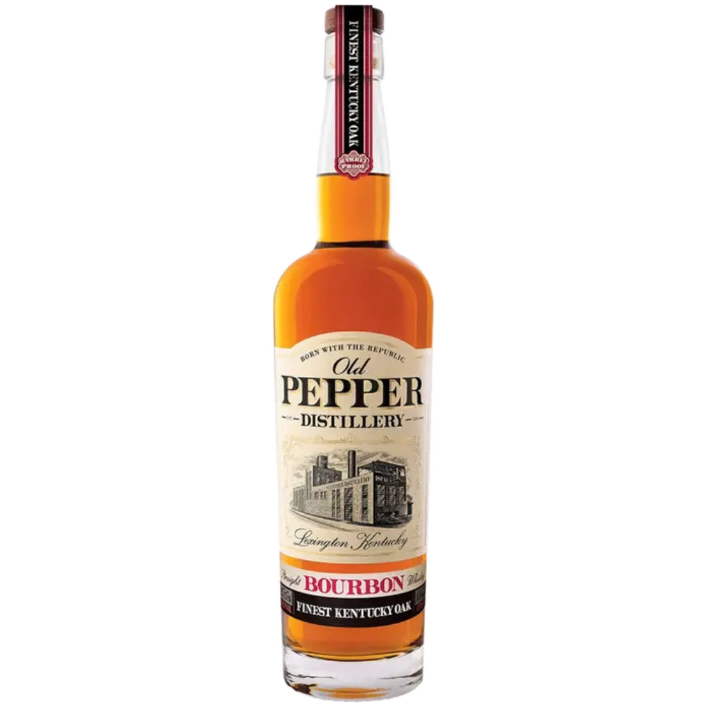 Old Pepper Finest Kentucky Oak Bourbon Whiskey Bourbon James E. Pepper 
