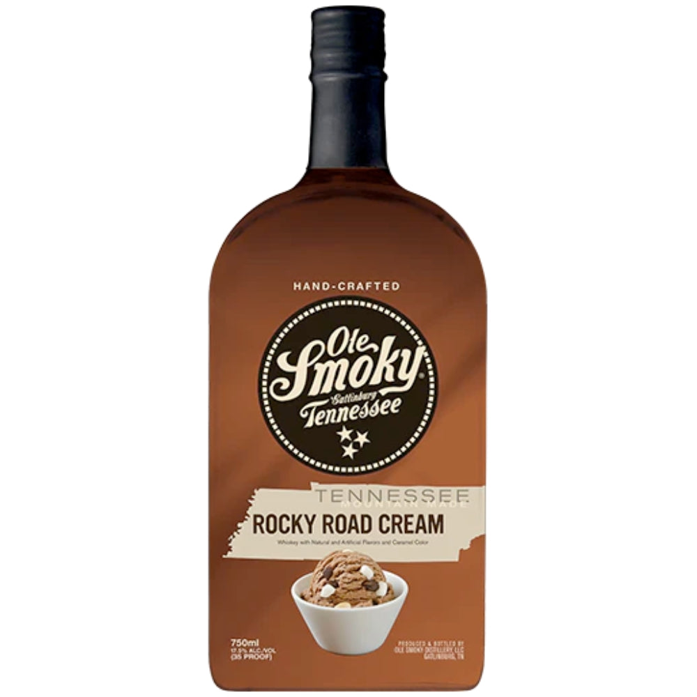 Ole Smoky Rocky Road Cream Whiskey Flavored Whiskey Ole Smoky 