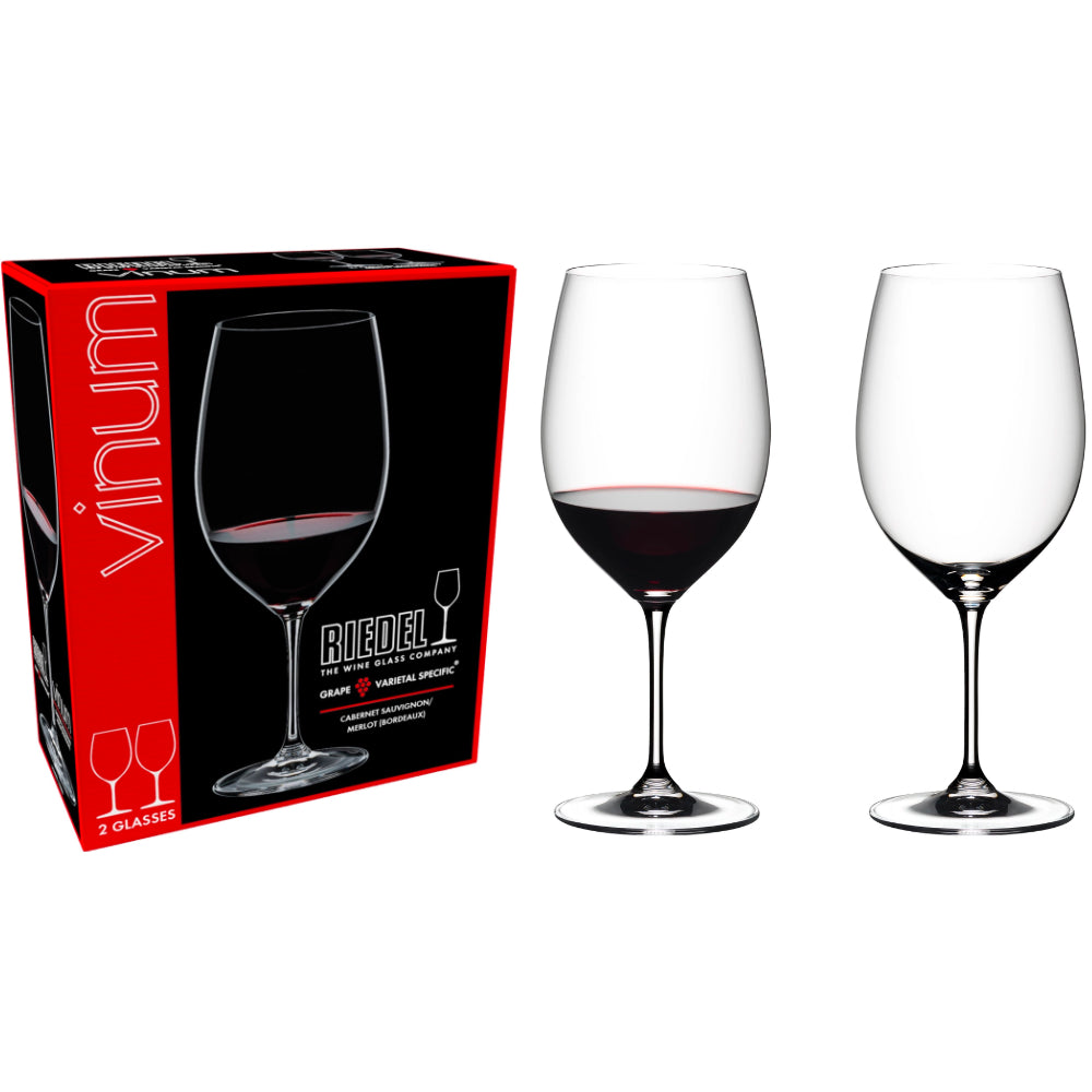 RIEDEL Wine Glass Vinum Cabernet/Merlot Set of 2