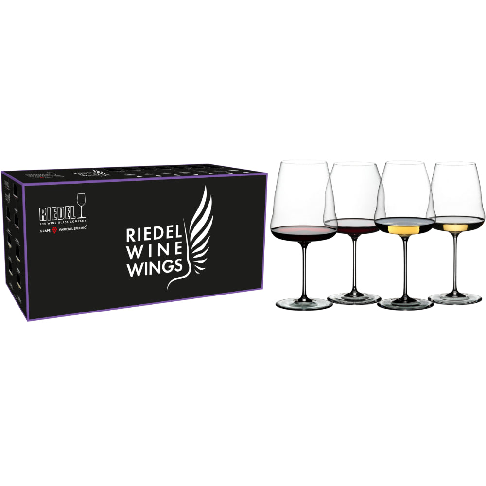 RIEDEL Wine Glass Winewings Tasting Set of 4 Accessories Riedel 