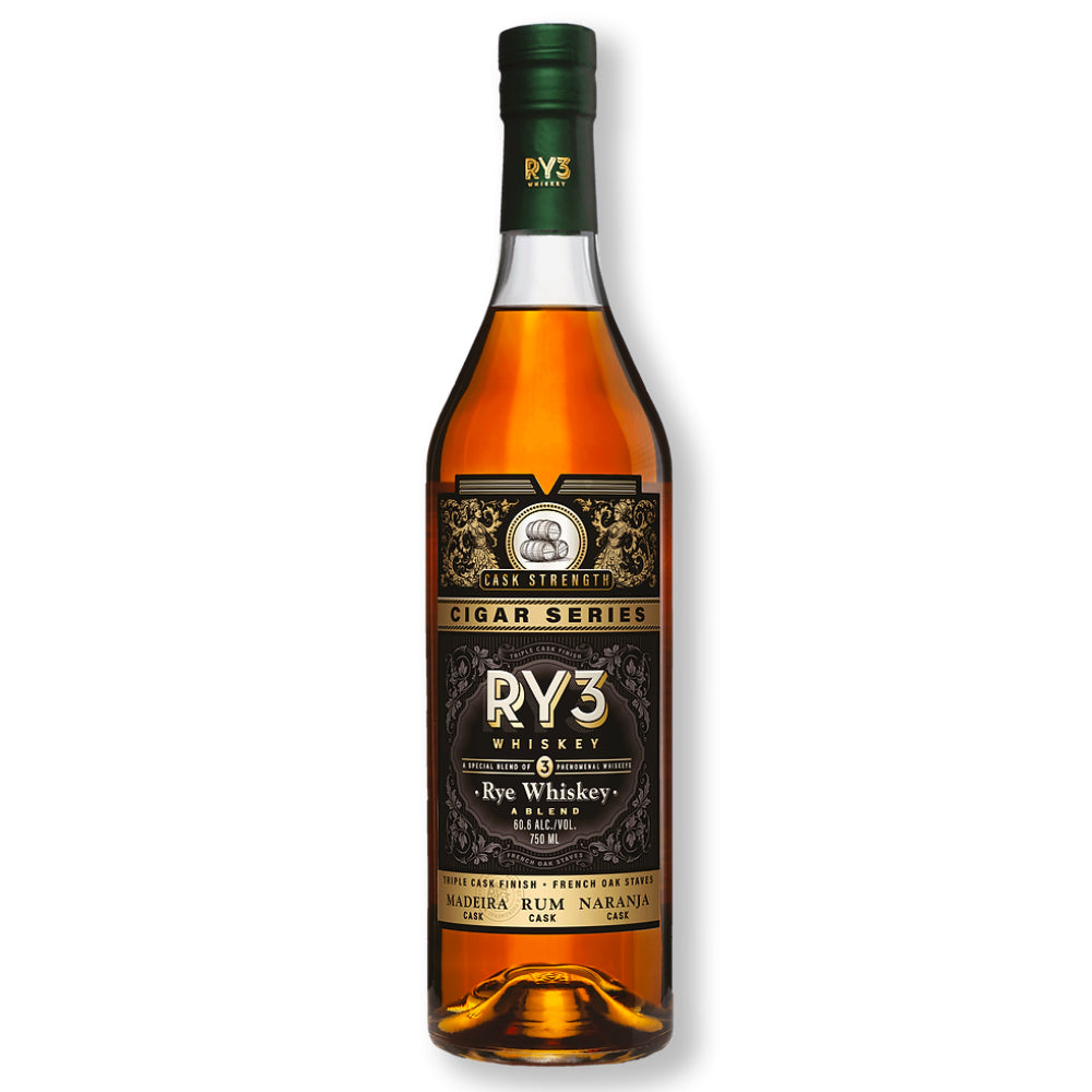 Ry3 Whiskey Cigar Series #1 Rye Whiskey Ry3 Whiskey 