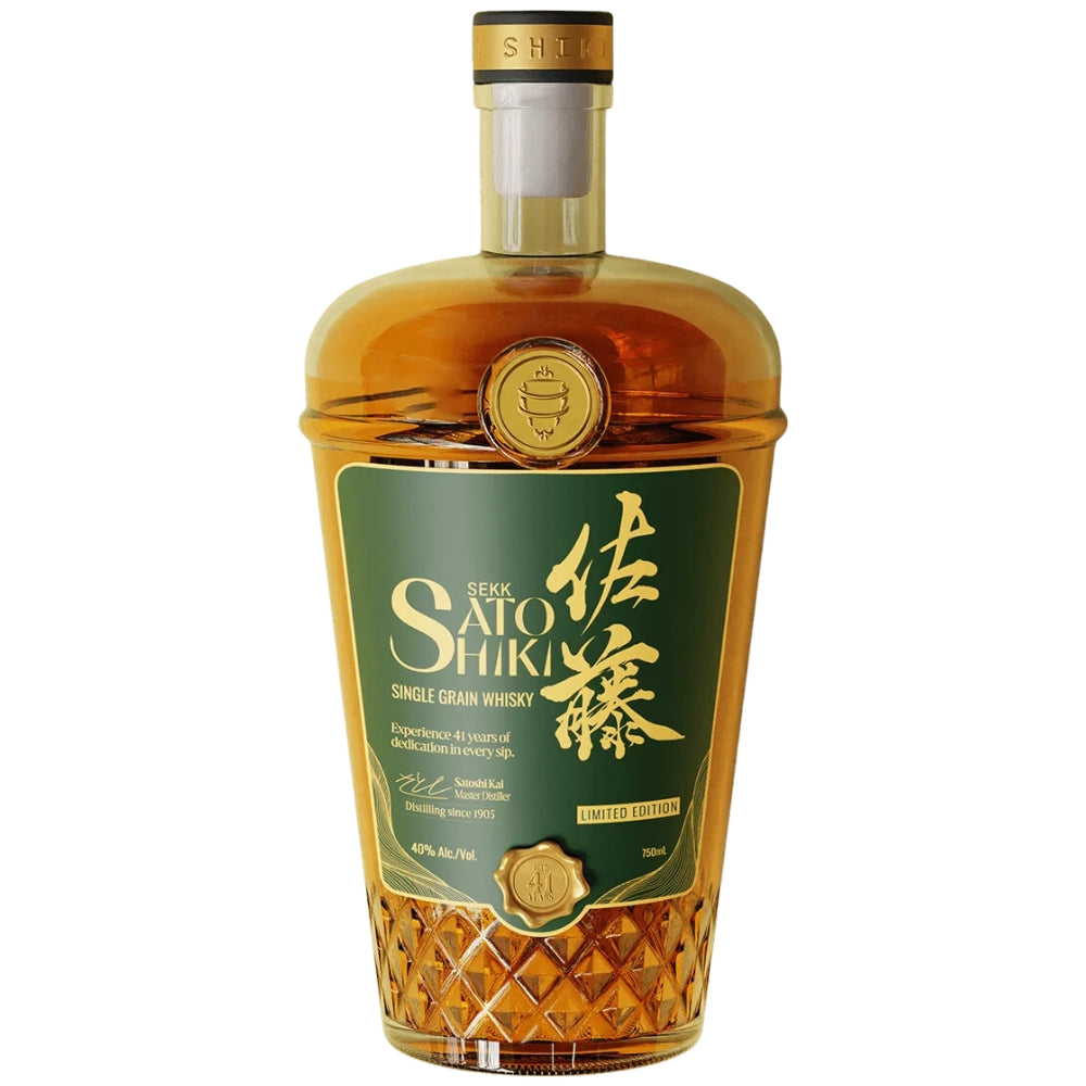 Sato Shiki 41 Year Old Single Grain Whisky Japanese Whisky Sato Shiki 