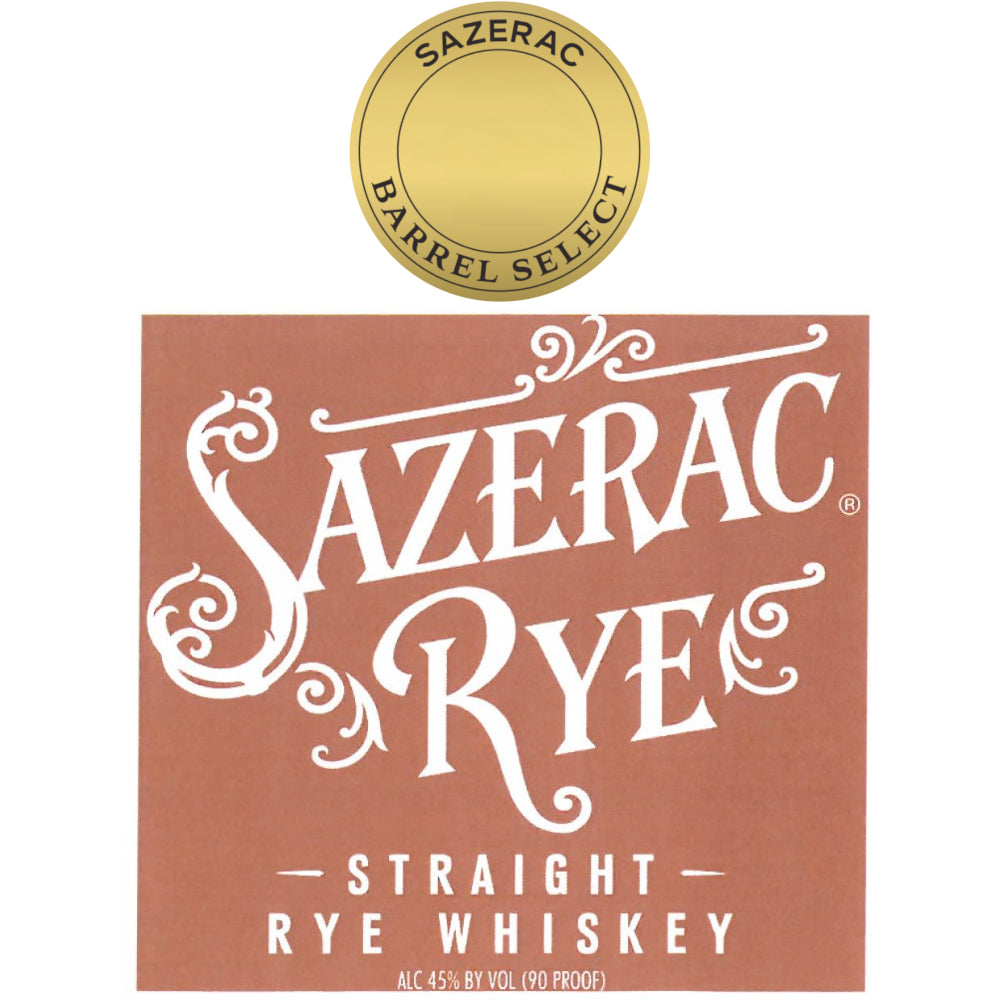Sazerac Barrel Select Rye Whiskey 1.75 Liter Rye Whiskey Sazerac 