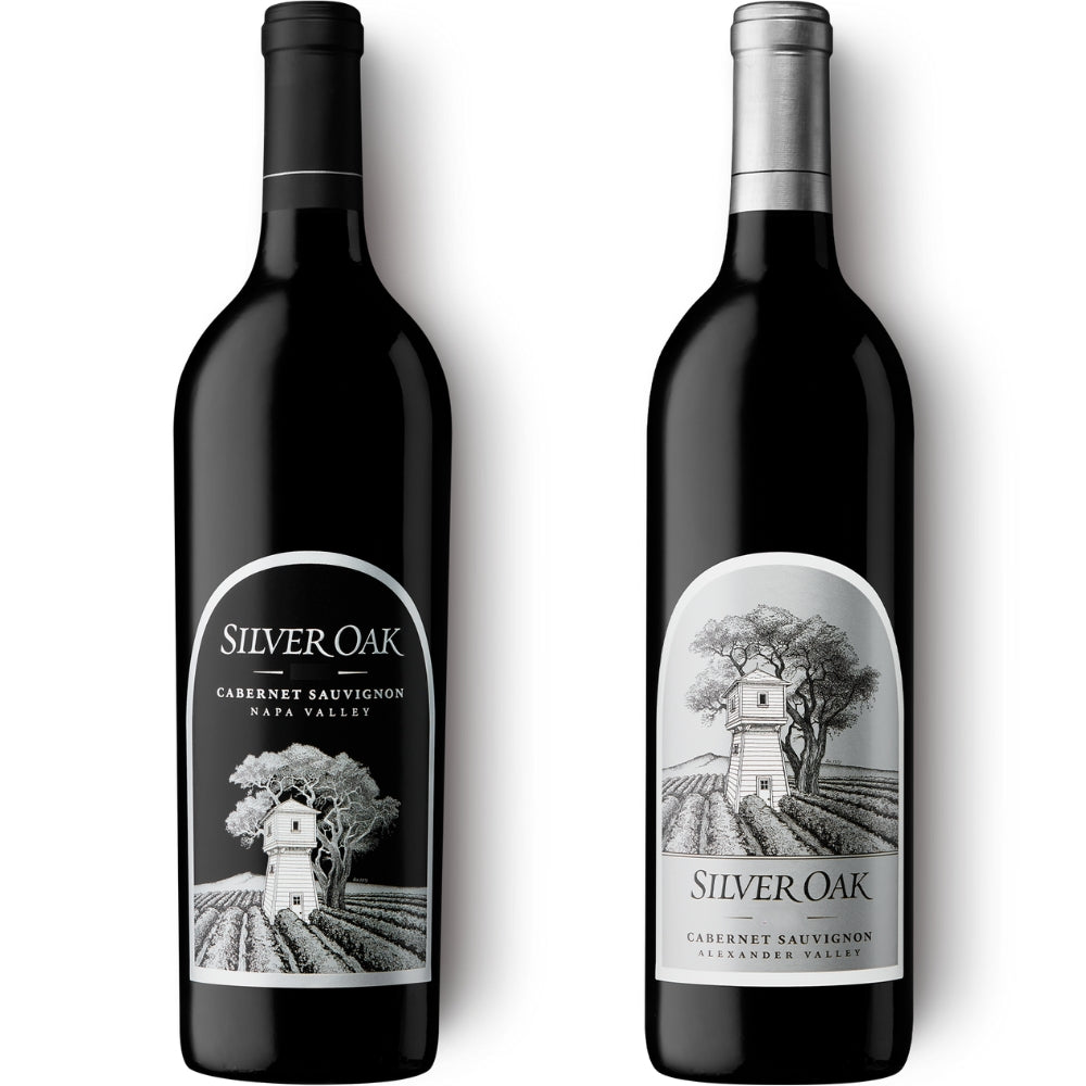 Silver Oak Cabernet Sauvignon Valley Bundle Wine Silver Oak 