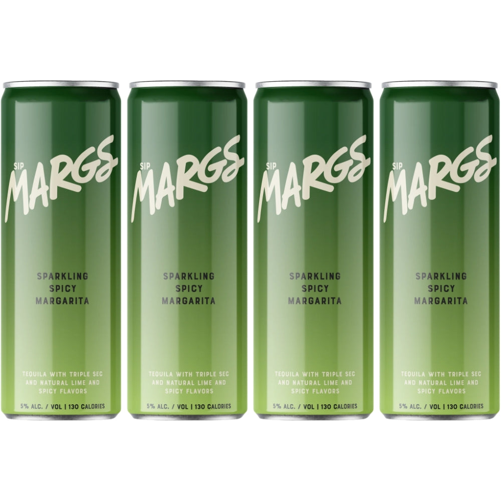 SipMARGS Spicy Margarita 4PK Ready-To-Drink Cocktails SipMARGS 