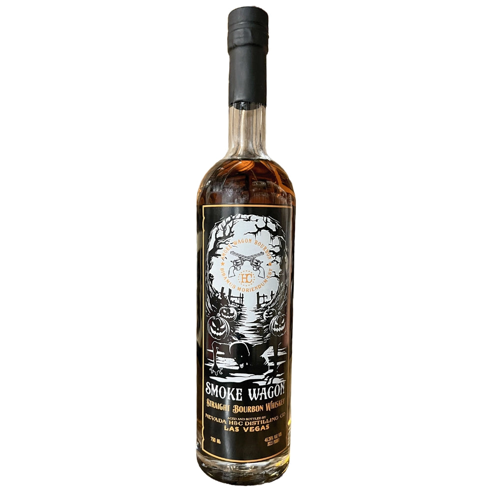 Smoke Wagon Straight Bourbon Glow In The Dark Halloween Edition 2024 Bourbon Smoke Wagon Bourbon 