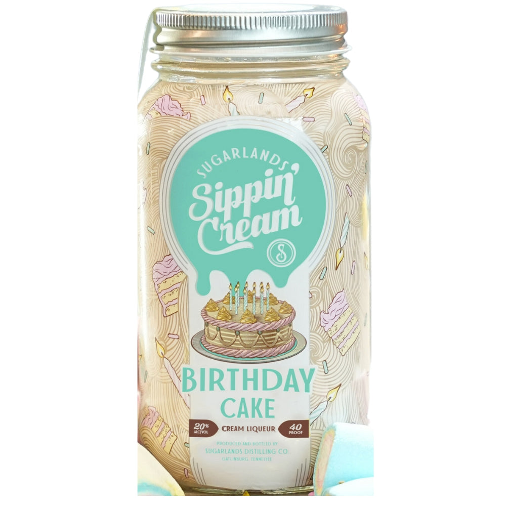 Sugarlands Birthday Cake Sippin' Cream Liqueur Liqueur Sugarlands Distilling Company 