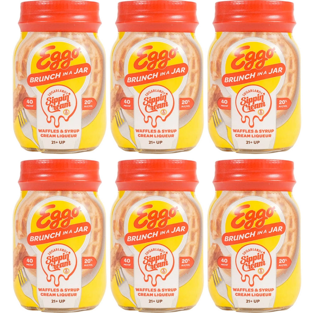 Sugarlands Eggo Brunch in a Jar Waffles & Syrup Sippin’ Cream 50ml 6pk Liqueur Sugarlands Distilling Company 