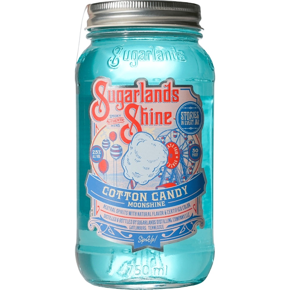 Sugarlands Shine Cotton Candy Moonshine 750ml Moonshine Sugarlands Distilling Company 