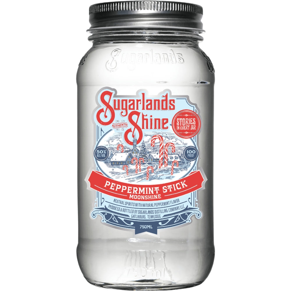 Sugarlands Shine Peppermint Stick Moonshine 750ml Moonshine Sugarlands Distilling Company 