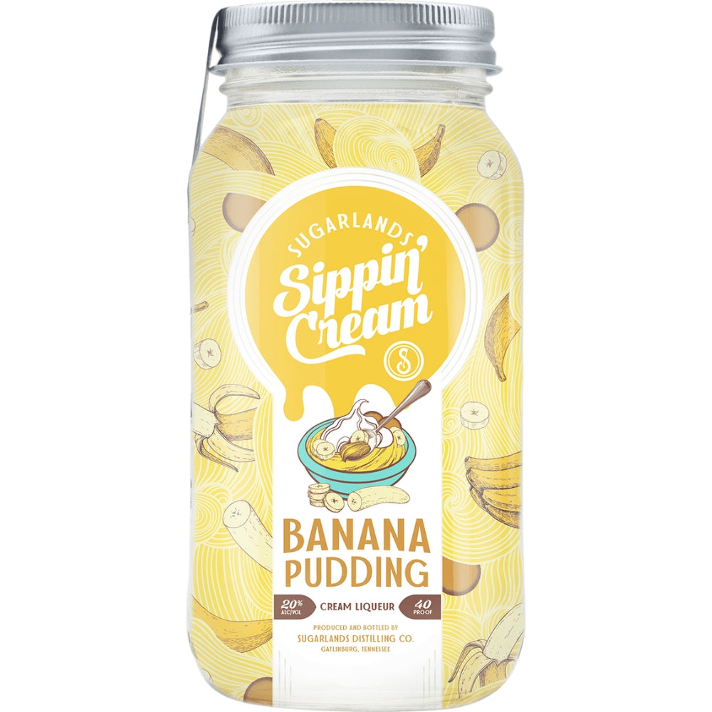 Sugarlands Sippin' Cream Banana Pudding 750ml Liqueur Sugarlands Distilling Company 
