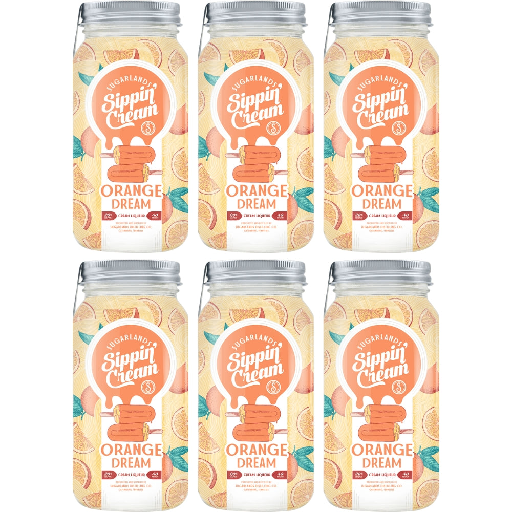 Sugarlands Sippin' Cream Orange Dream 50ml 6pk Liqueur Sugarlands Distilling Company 