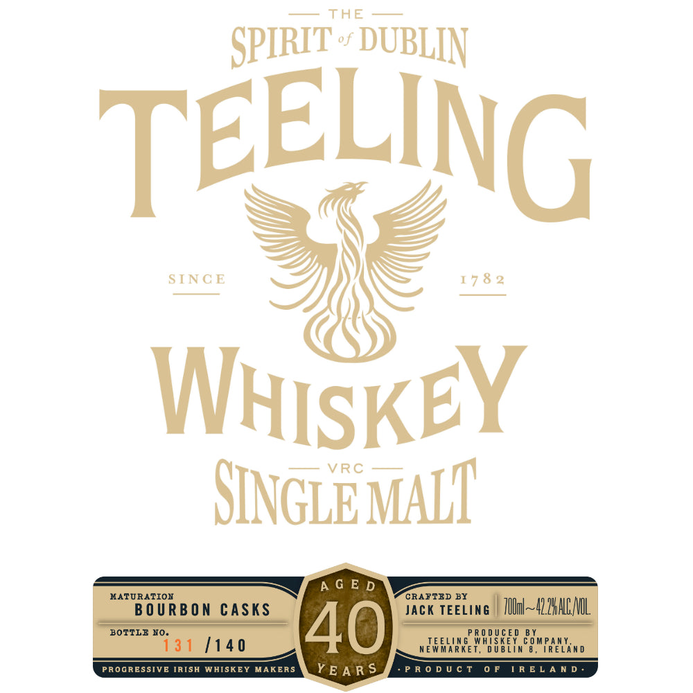 Teeling 40 Year Old Vintage Reserve Collection