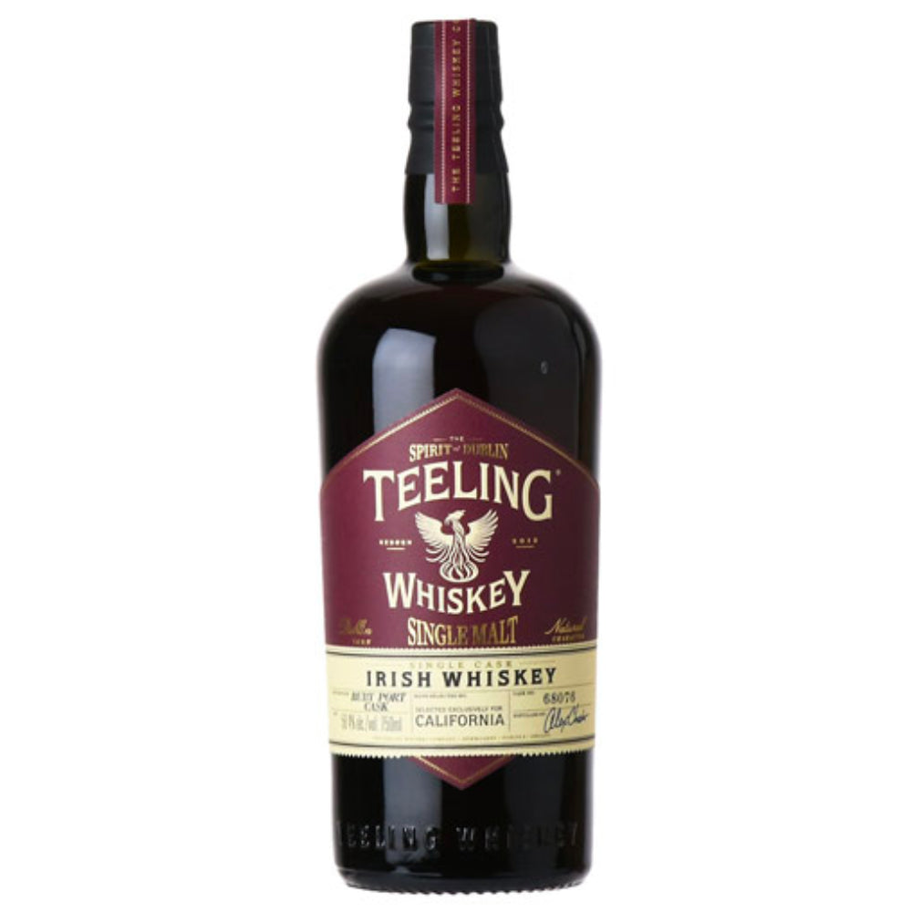 Teeling Single Cask Ruby Port California Exclusive Irish whiskey Teeling Whiskey 