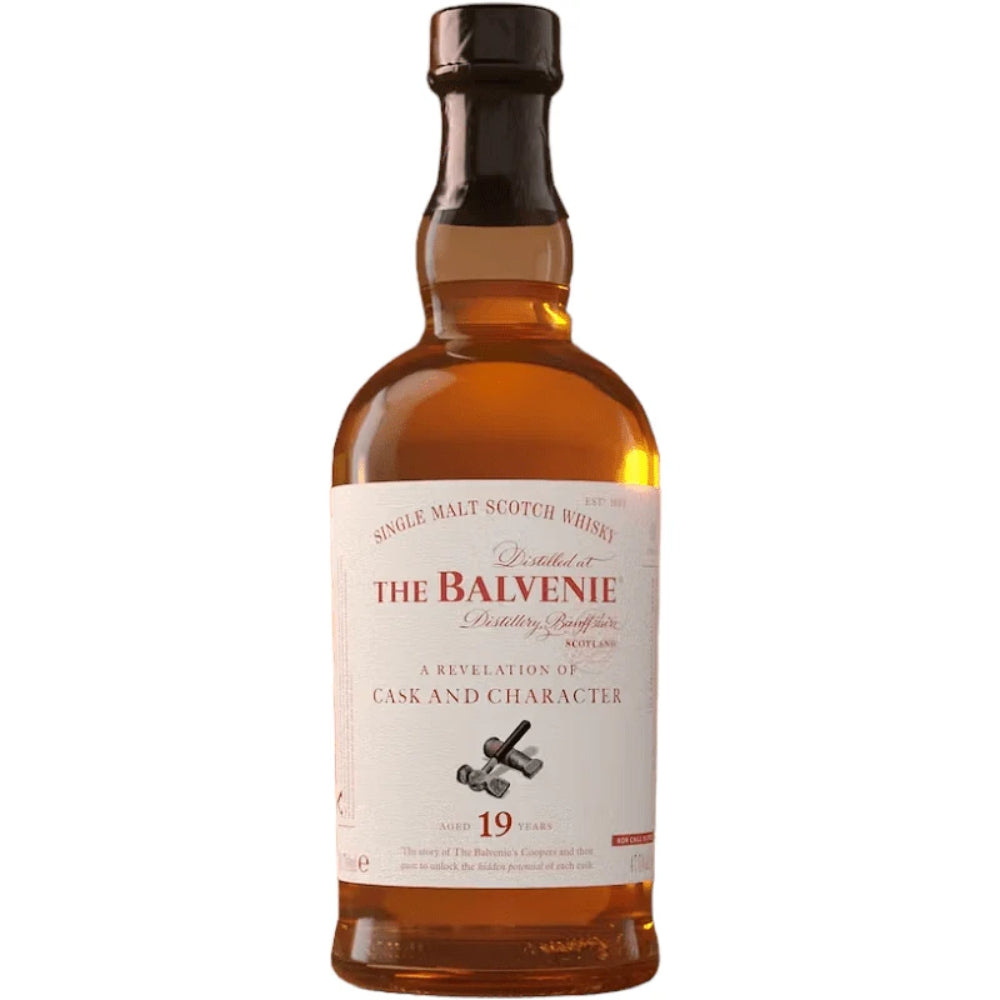 The Balvenie A Revelation Of Cask And Character 19 Year Old Scotch Scotch The Balvenie 