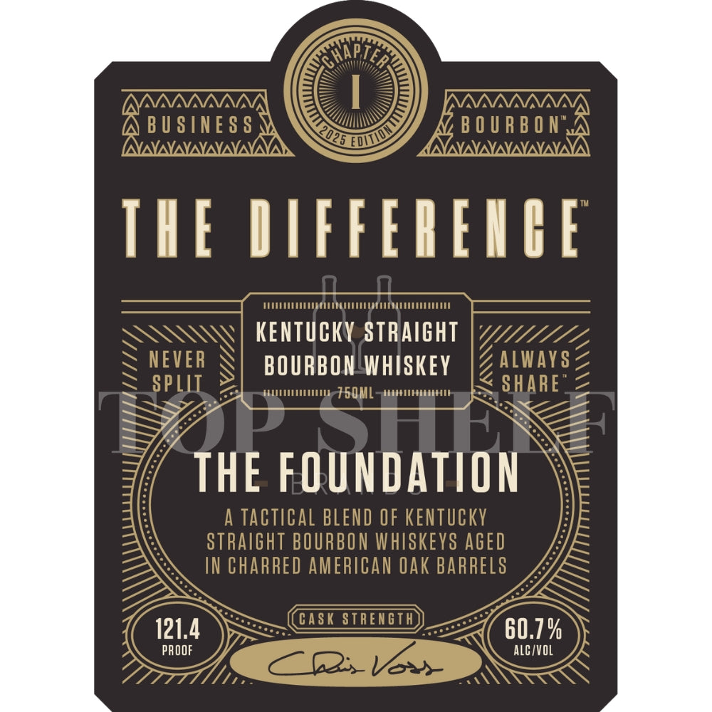 The Difference Chapter 1: The Foundation Bourbon Bourbon The Difference Bourbon 