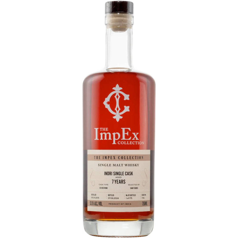 The ImpEx Collection Indri Single Cask 7 Year Old Scotch The ImpEx Collection 