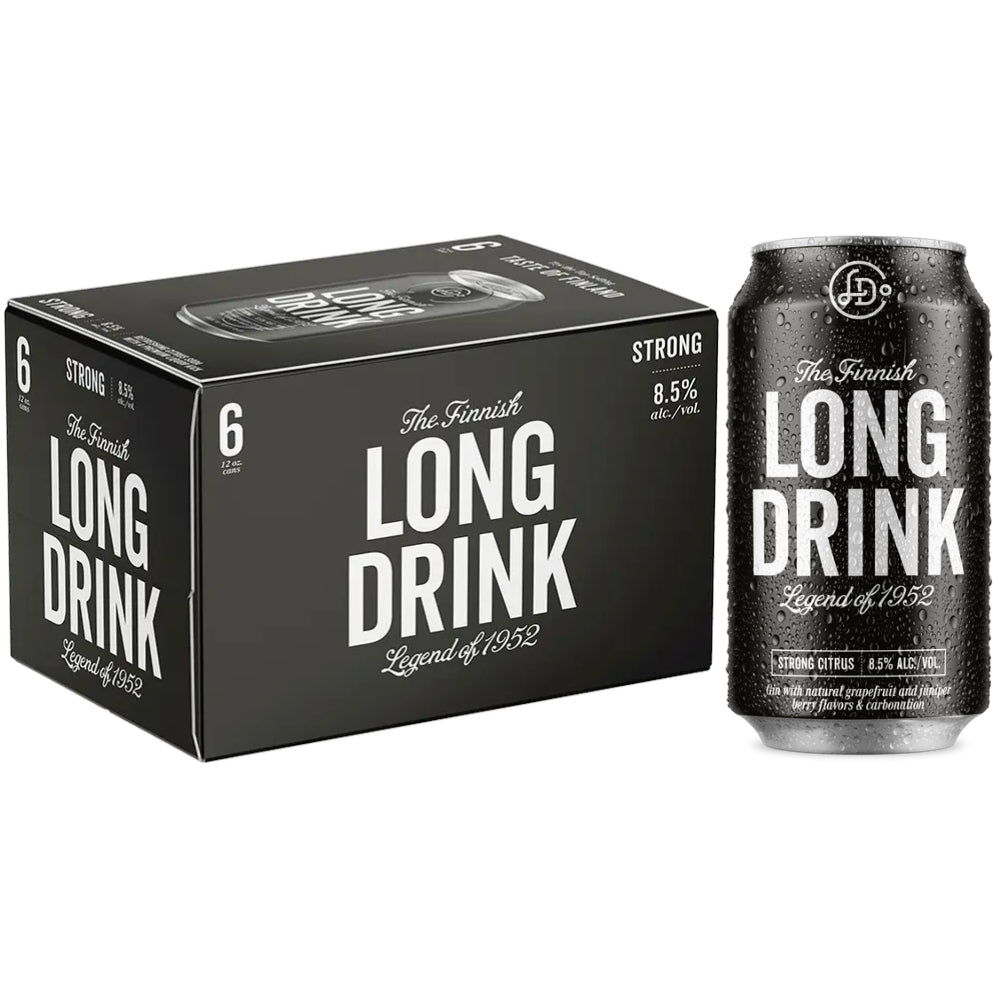 The Long Drink Strong Citrus Gin 6PK