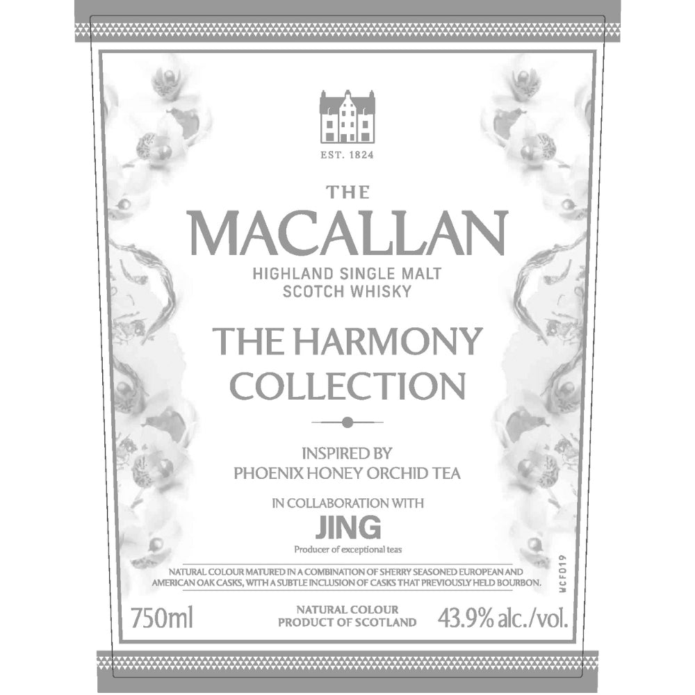 The Macallan The Harmony Collection Phoenix Honey Orchid Tea Single Malt Scotch Whisky The Macallan 