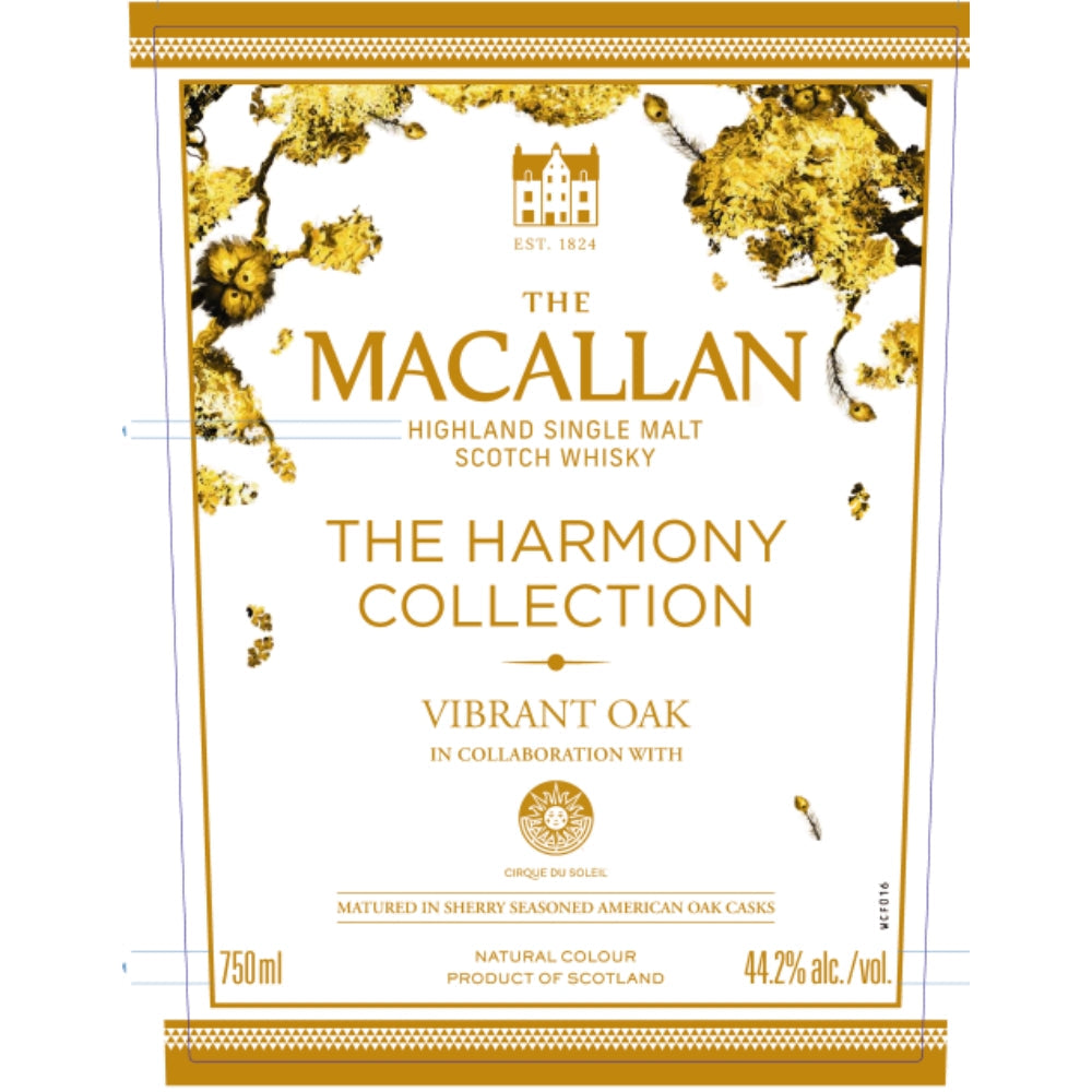 The Macallan The Harmony Collection Vibrant Oak Scotch The Macallan 