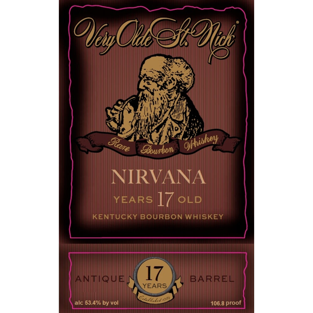 Very Olde St. Nick Nirvana 17 Year Old Bourbon Bourbon Very Olde St. Nick 