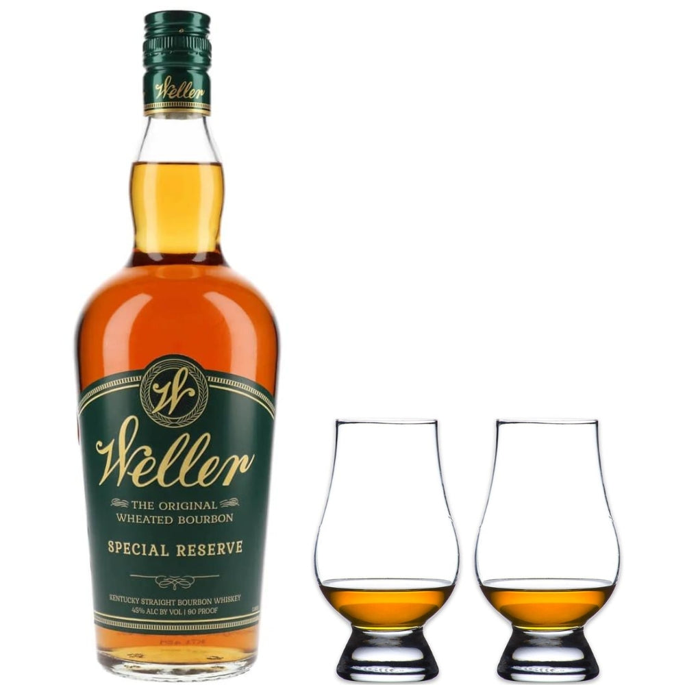 W.L. Weller Special Reserve Bourbon Whiskey & Glencairn Whiskey Glass Set Bourbon W.L. Weller 