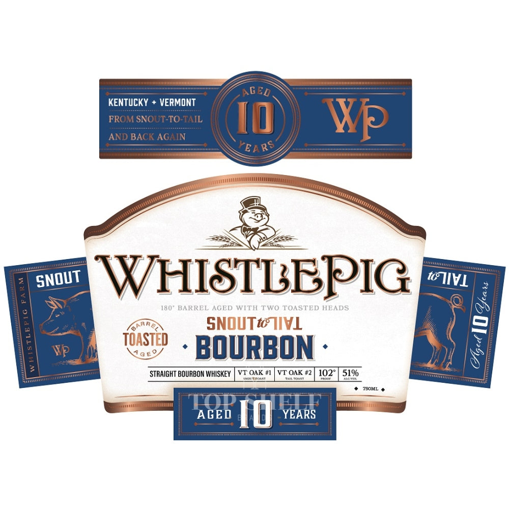 WhistlePig Snout to Tail 10 Year Old Bourbon Bourbon WhistlePig 