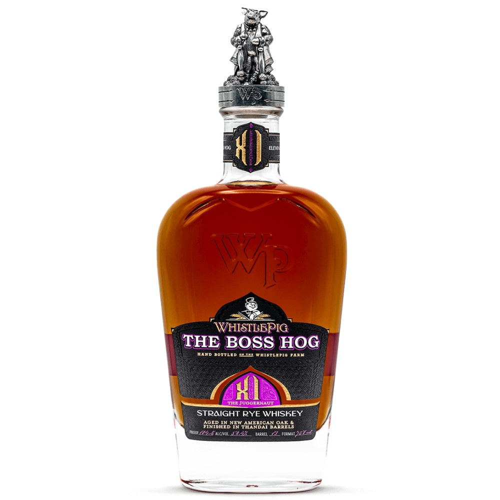 Whistle Pig The Boss Hog XI The Juggernaut Straight Rye Rye Whiskey WhistlePig 