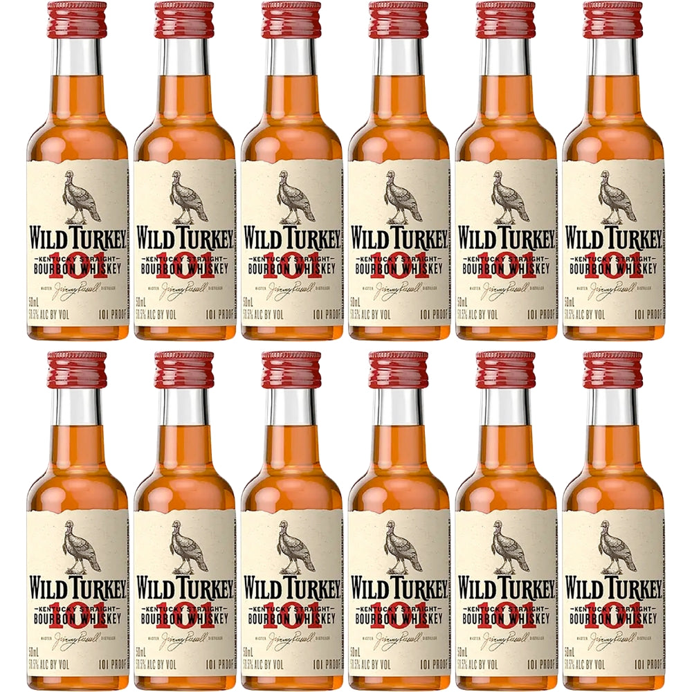 Wild Turkey 101 50ml 12pk Bourbon Wild Turkey 