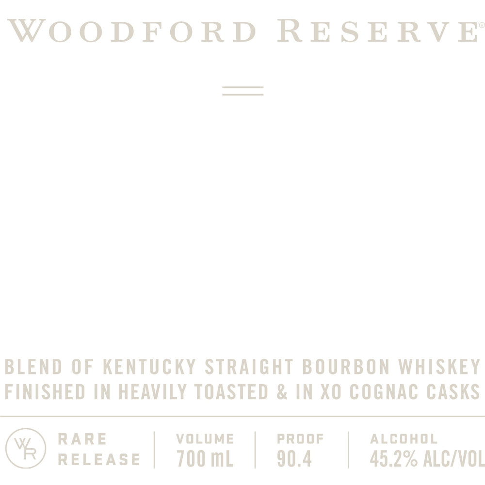 Woodford Reserve Bourbon Finished in Heavily Toasted & XO Cognac Casks Bourbon Woodford Reserve 